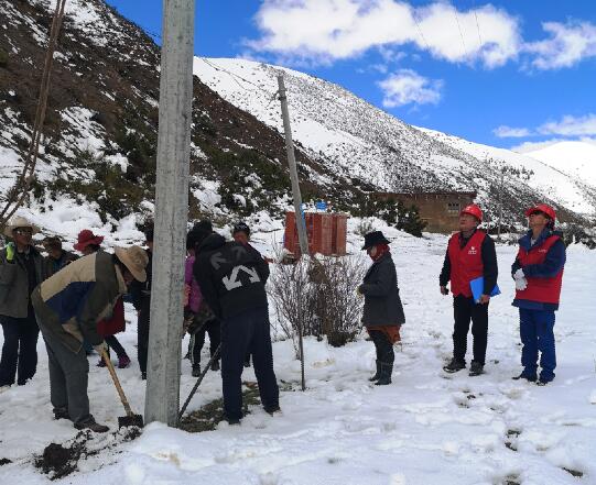 國網(wǎng)南充供電公司援藏幫扶小組：突遭特大暴風(fēng)雪，全力組織搶險應(yīng)對