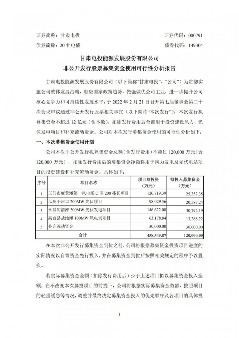 甘肅電投擬定增募資12億“加碼”光伏發(fā)電項目！