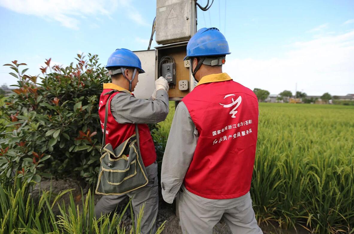 國網(wǎng)蒼南縣供電公司上門服務 全力抗旱保電解民憂