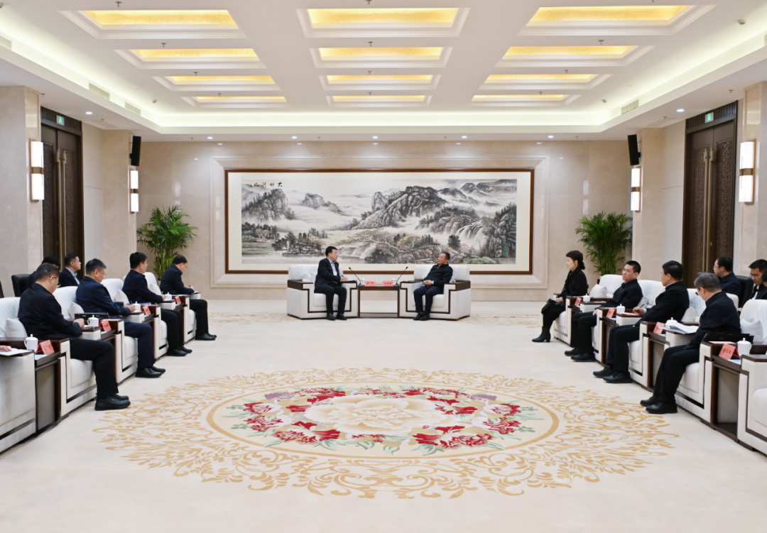 大唐集團董事長呂軍、總經(jīng)理張傳江拜會內蒙古自治區(qū)黨委書記孫紹騁政府主席王莉霞